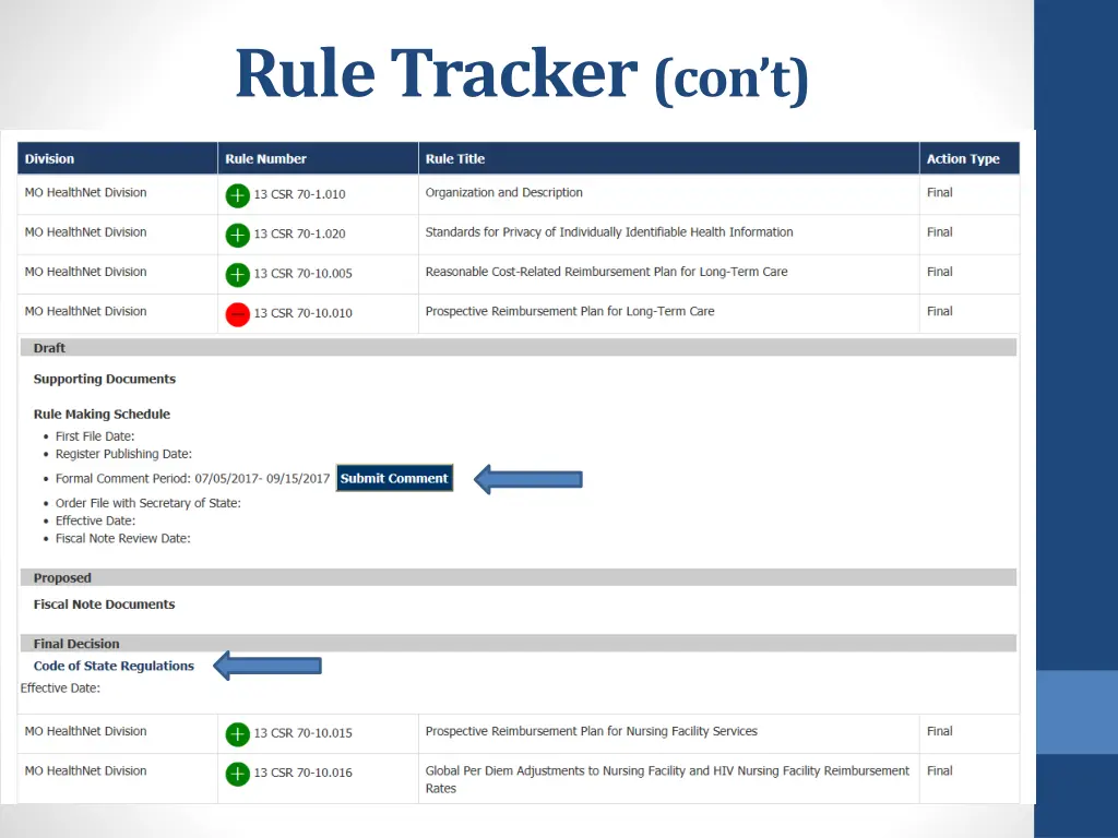 rule tracker con t 2