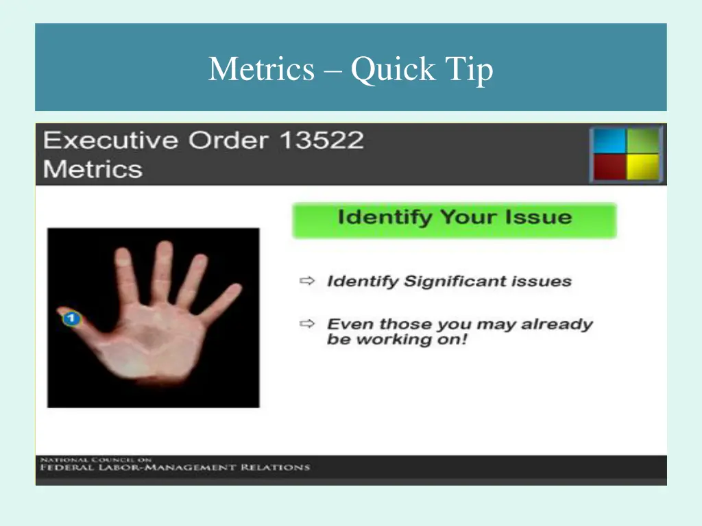 metrics quick tip 3