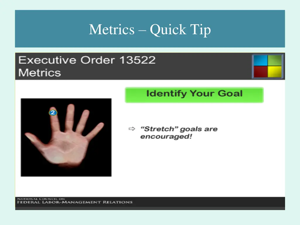 metrics quick tip 4