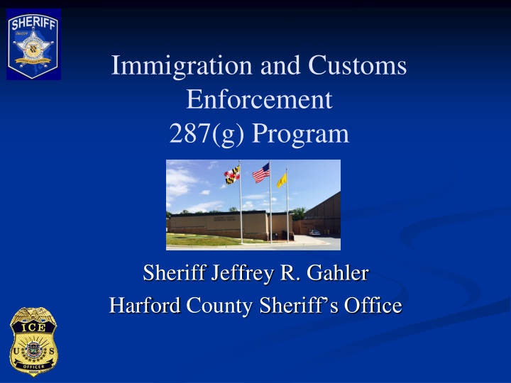 immigration and customs enforcement 287 g program