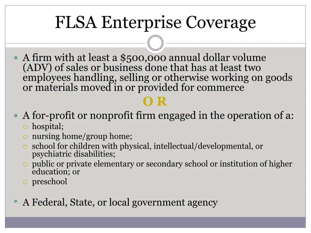 flsa enterprise coverage