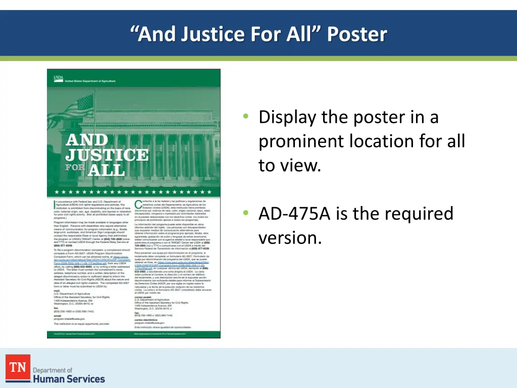 and justice for all poster