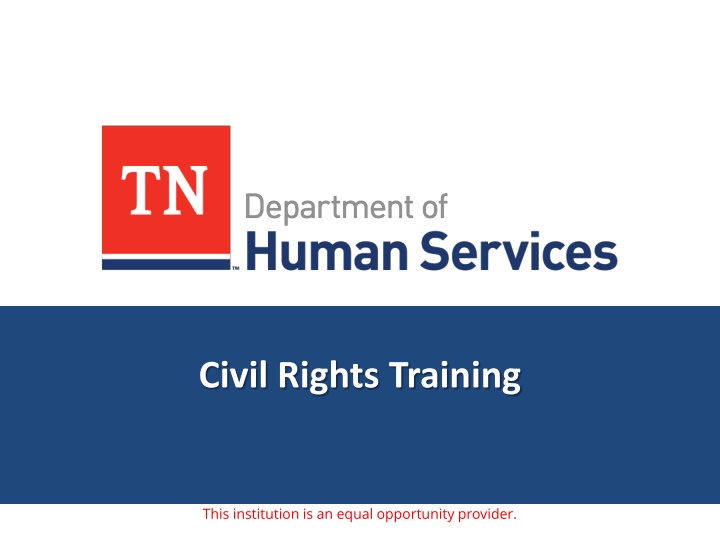 civil rights training