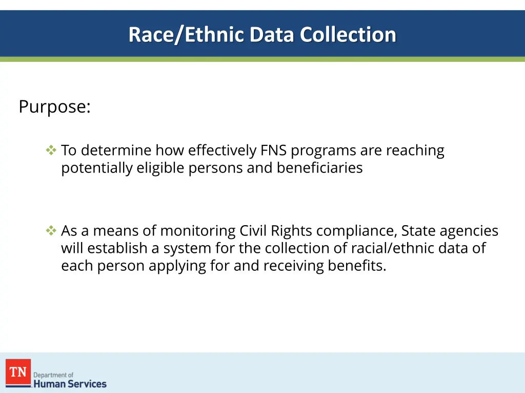 race ethnic data collection