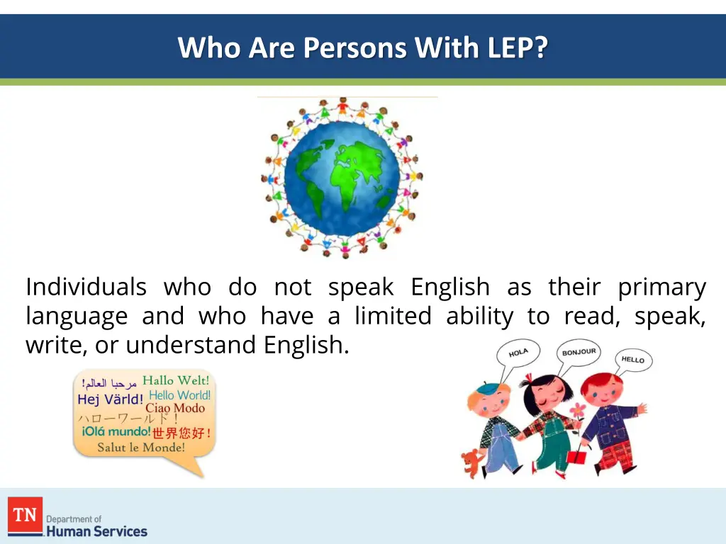 who are persons with lep