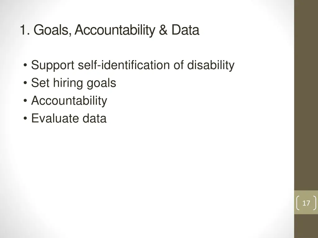 1 goals accountability data