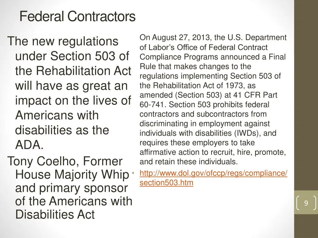 federal contractors