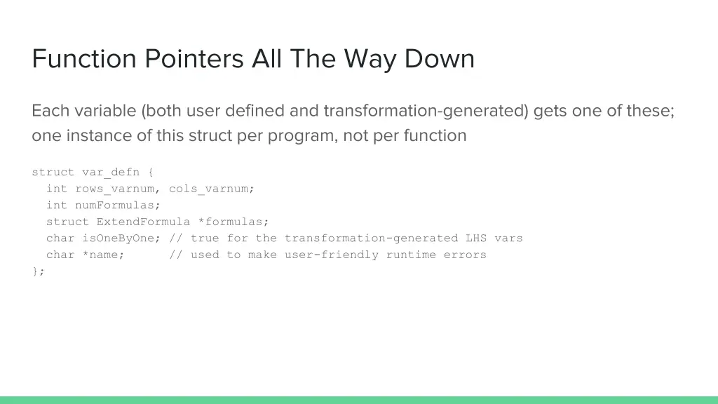 function pointers all the way down