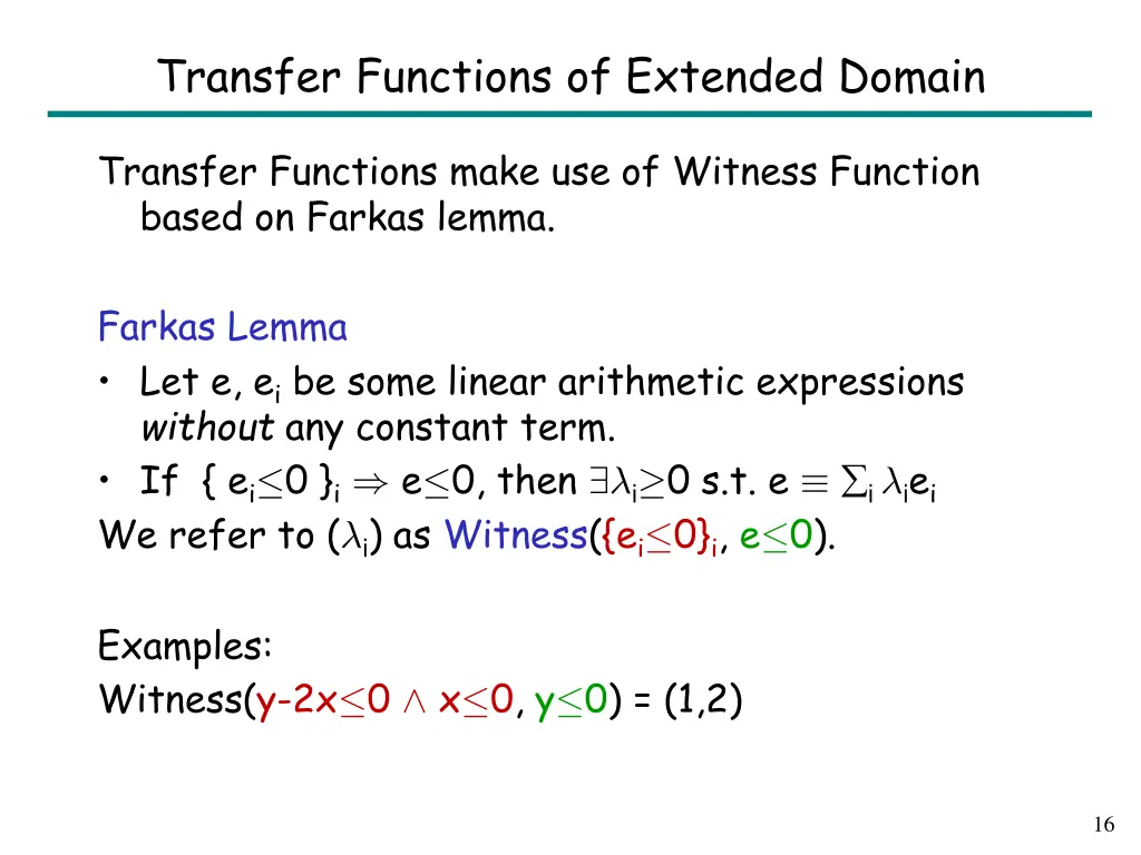 transfer functions of extended domain 1