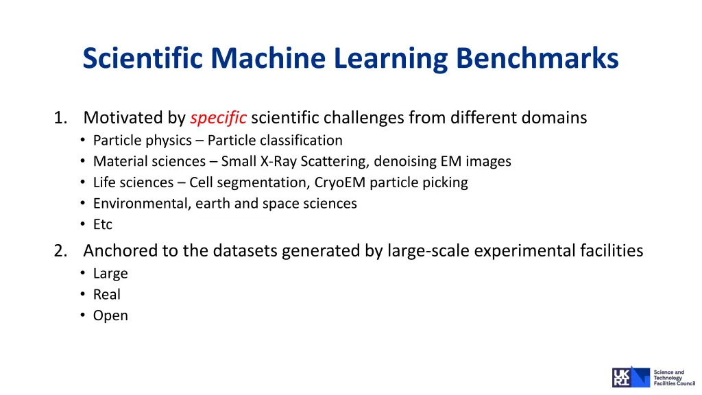 scientific machine learning benchmarks 2