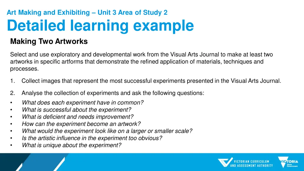 art making and exhibiting unit 3 area of study 2 4