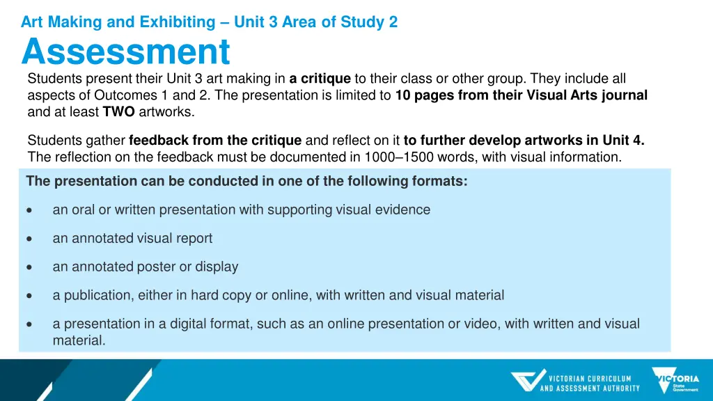 art making and exhibiting unit 3 area of study 2 6