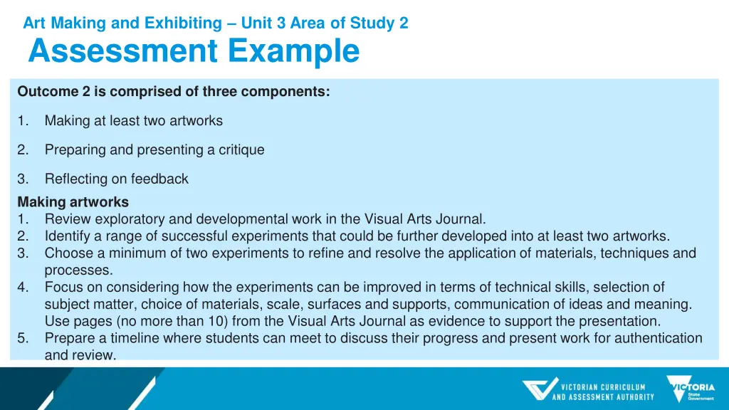 art making and exhibiting unit 3 area of study 2 7