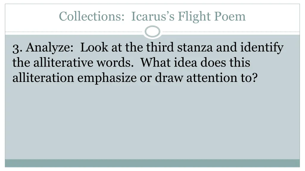 collections icarus s flight poem 7