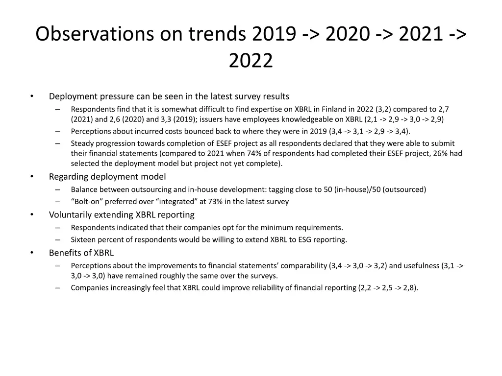 observations on trends 2019 2020 2021 2022