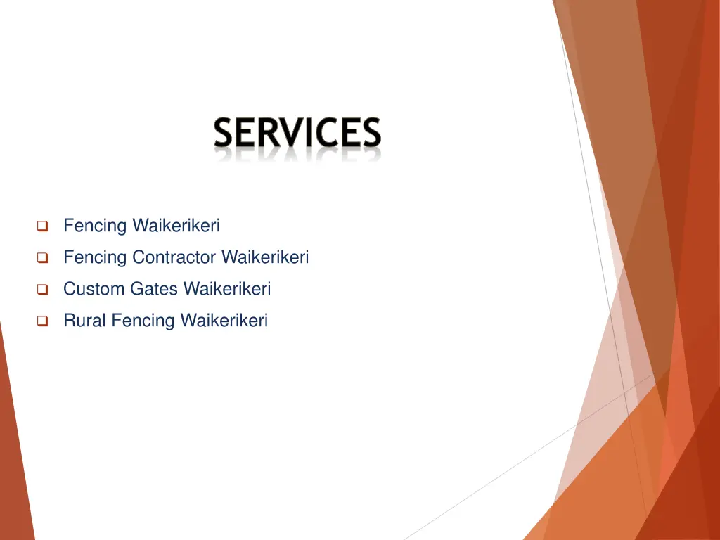 services