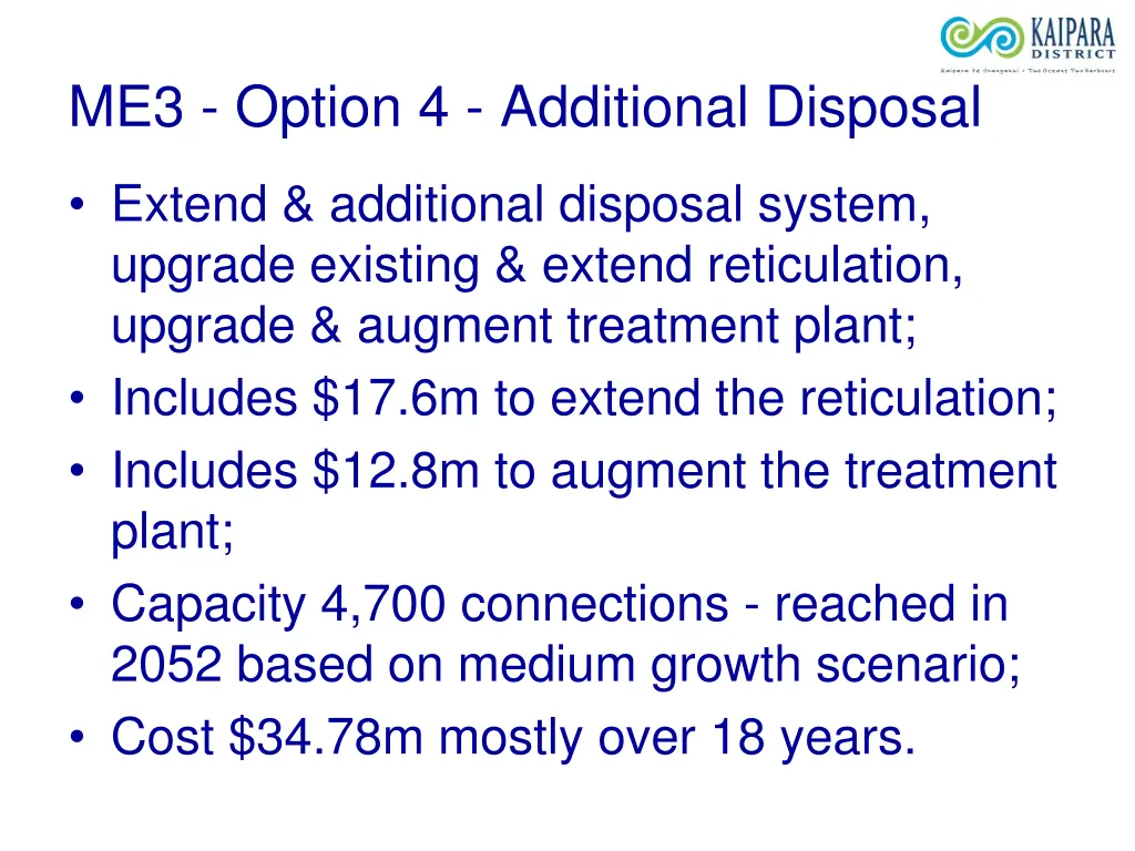 me3 option 4 additional disposal