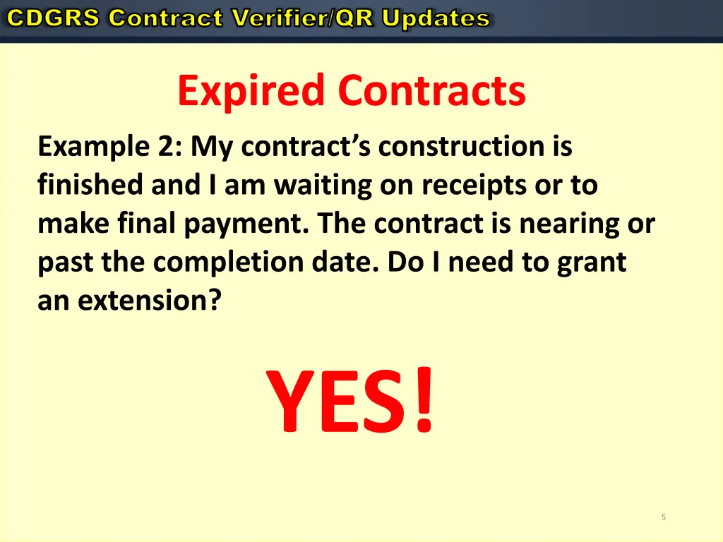 cdgrs contract verifier qr updates cdgrs contract 2