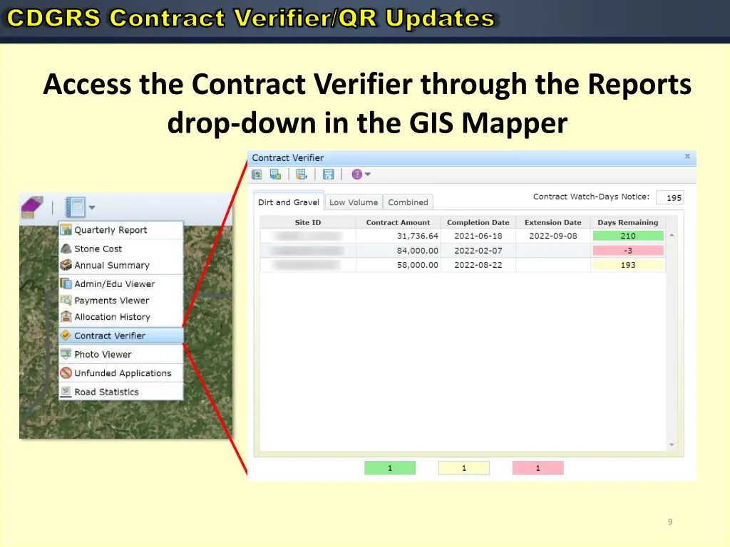 cdgrs contract verifier qr updates cdgrs contract 6