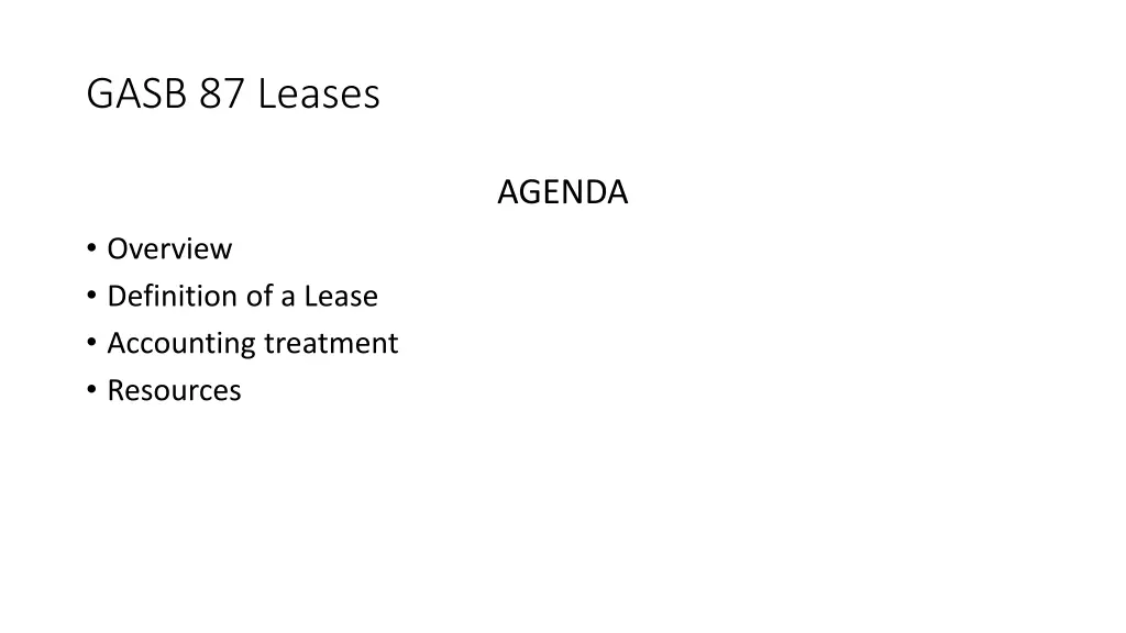 gasb 87 leases 2