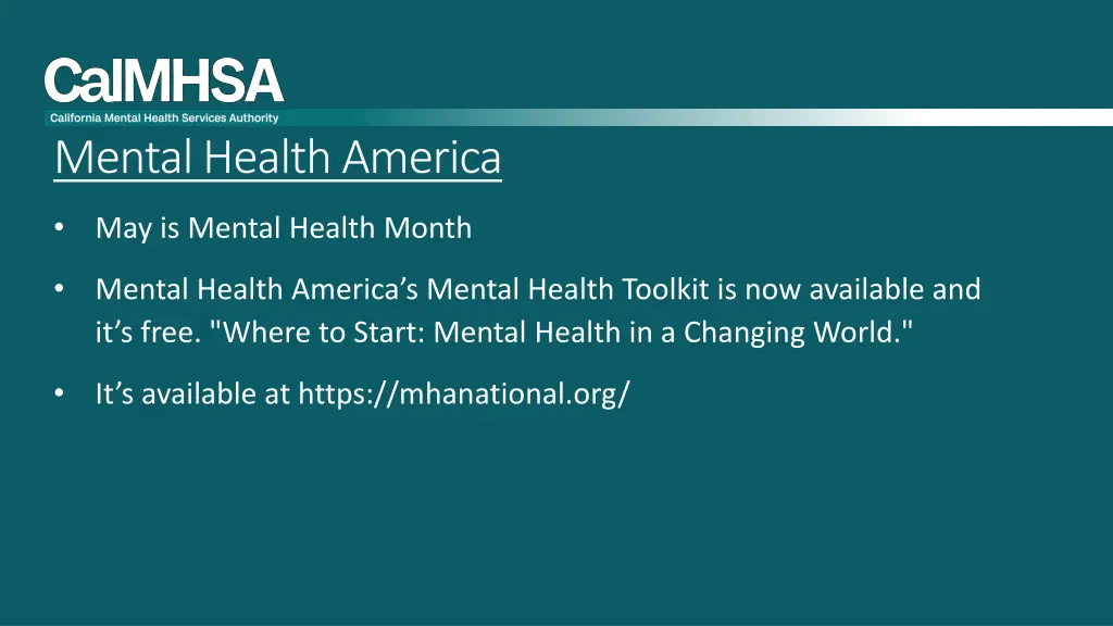 mental health america