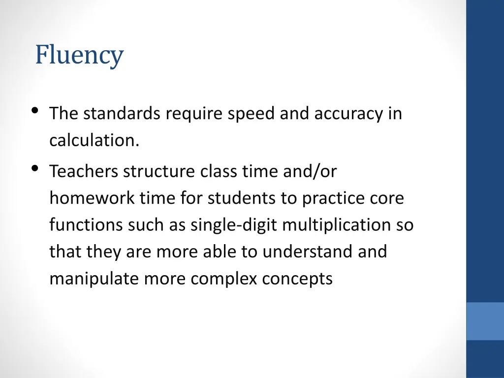 fluency