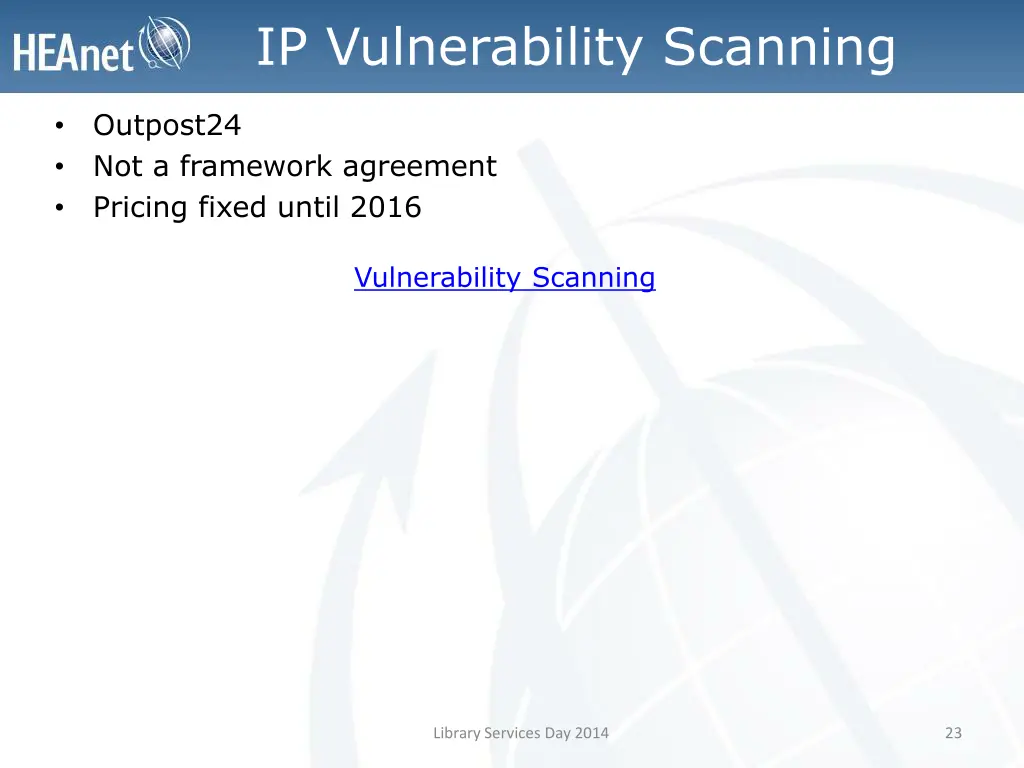 ip vulnerability scanning