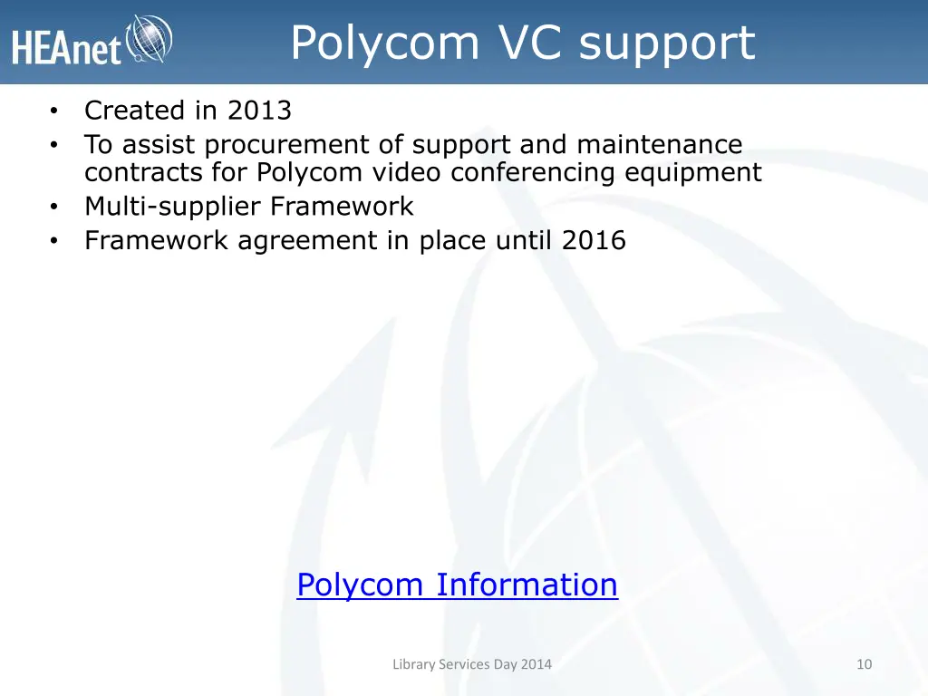 polycom vc support