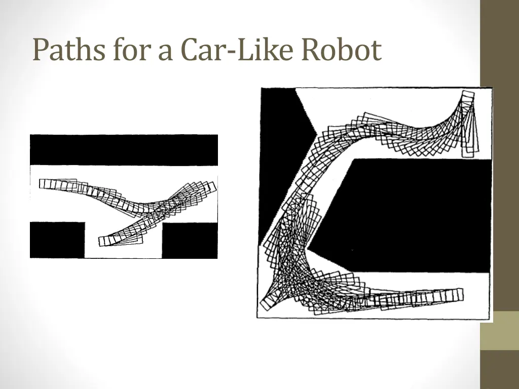 paths for a car like robot