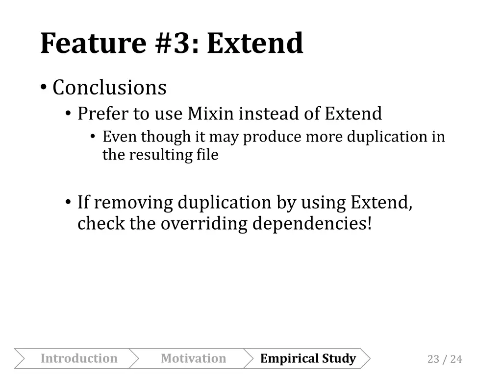 feature 3 extend 2