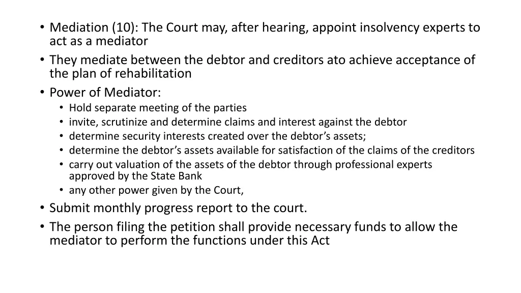 mediation 10 the court may after hearing appoint