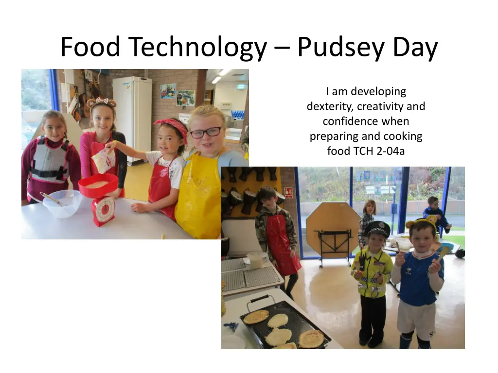 food technology pudsey day