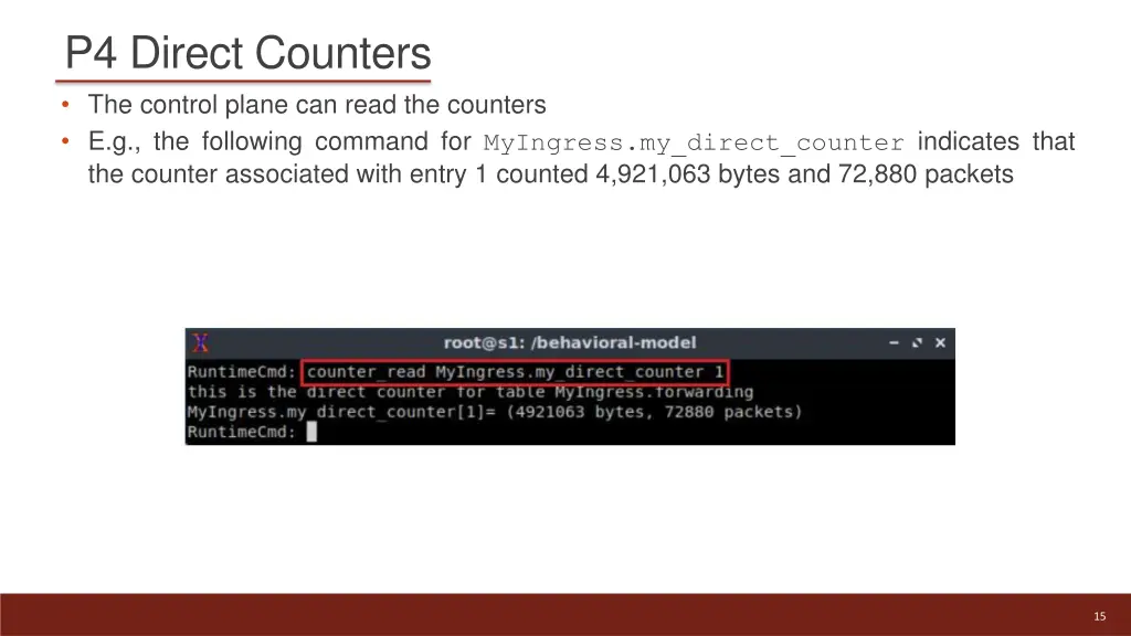 p4 direct counters the control plane can read