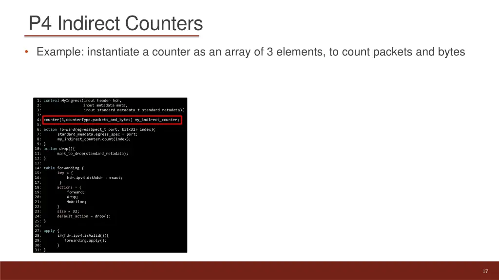 p4 indirect counters 1