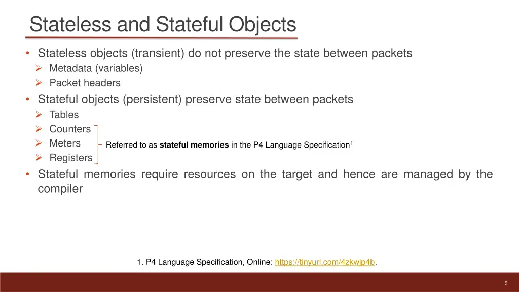 stateless and stateful objects