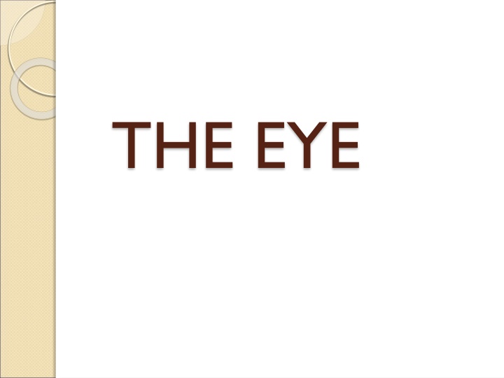 the eye