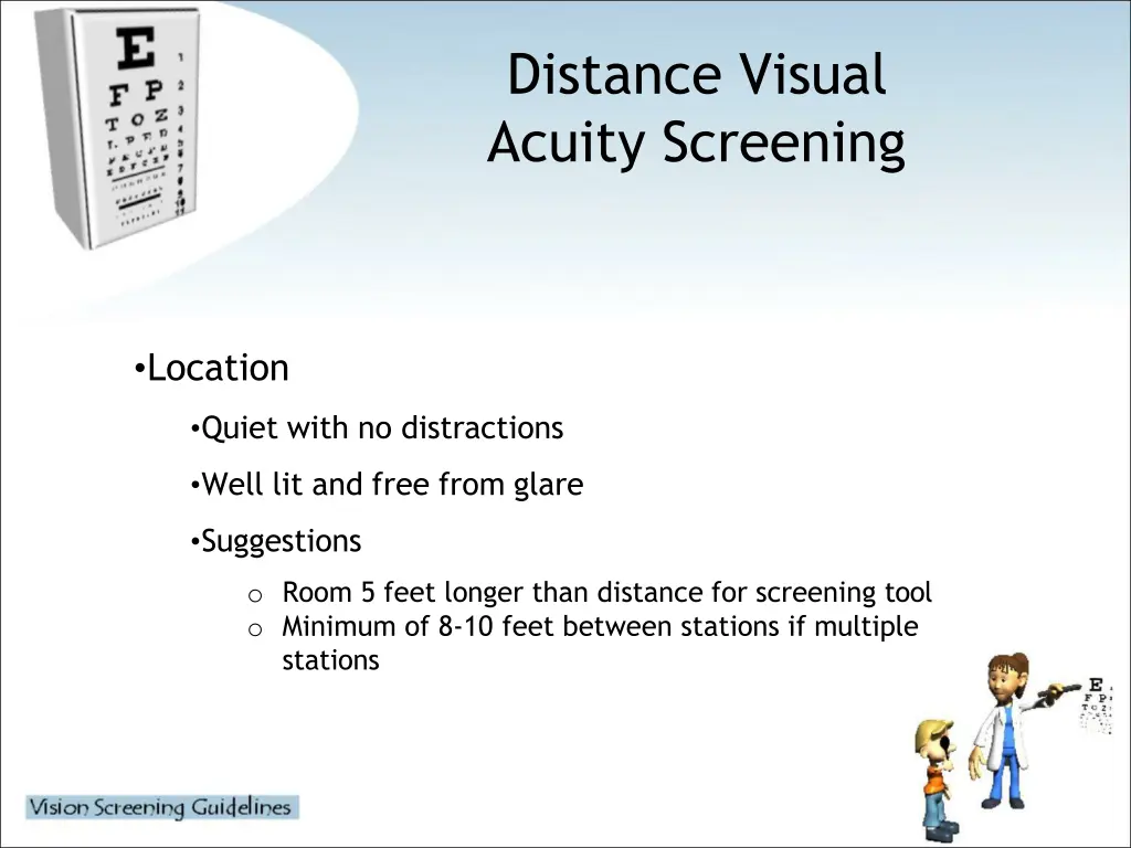 distance visual acuity screening 2