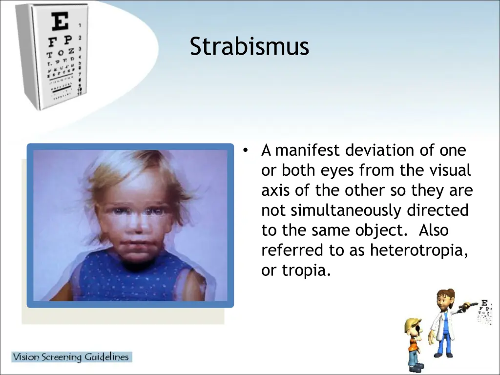 strabismus