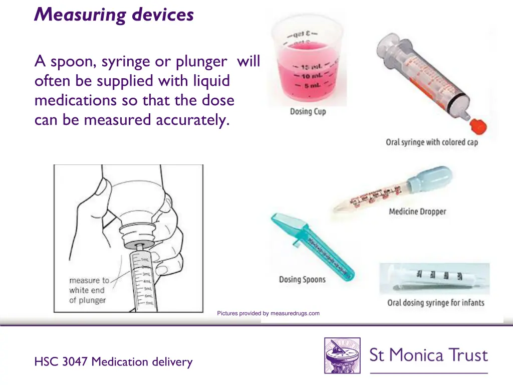 measuring devices