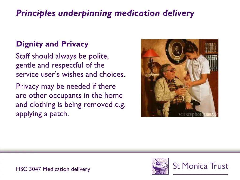 principles underpinning medication delivery 1