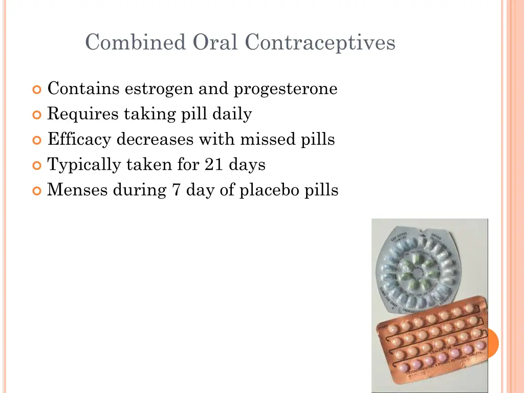 combined oral contraceptives