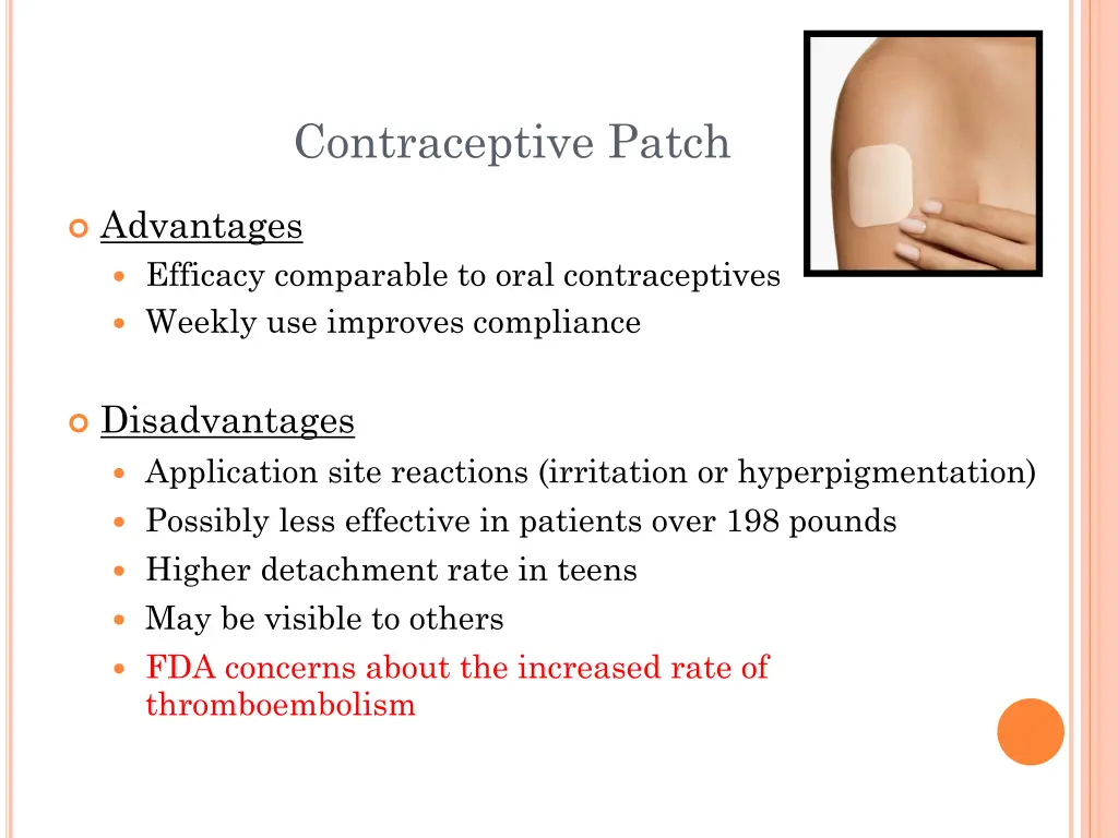 contraceptive patch