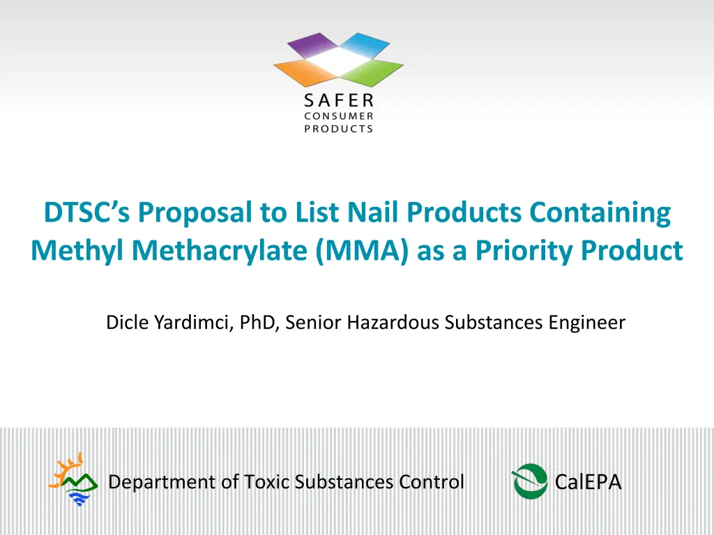 dtsc s proposal to list nail products containing