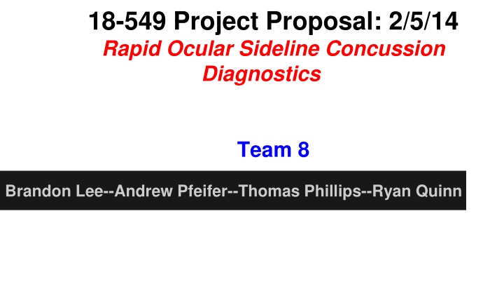 18 549 project proposal 2 5 14 rapid ocular