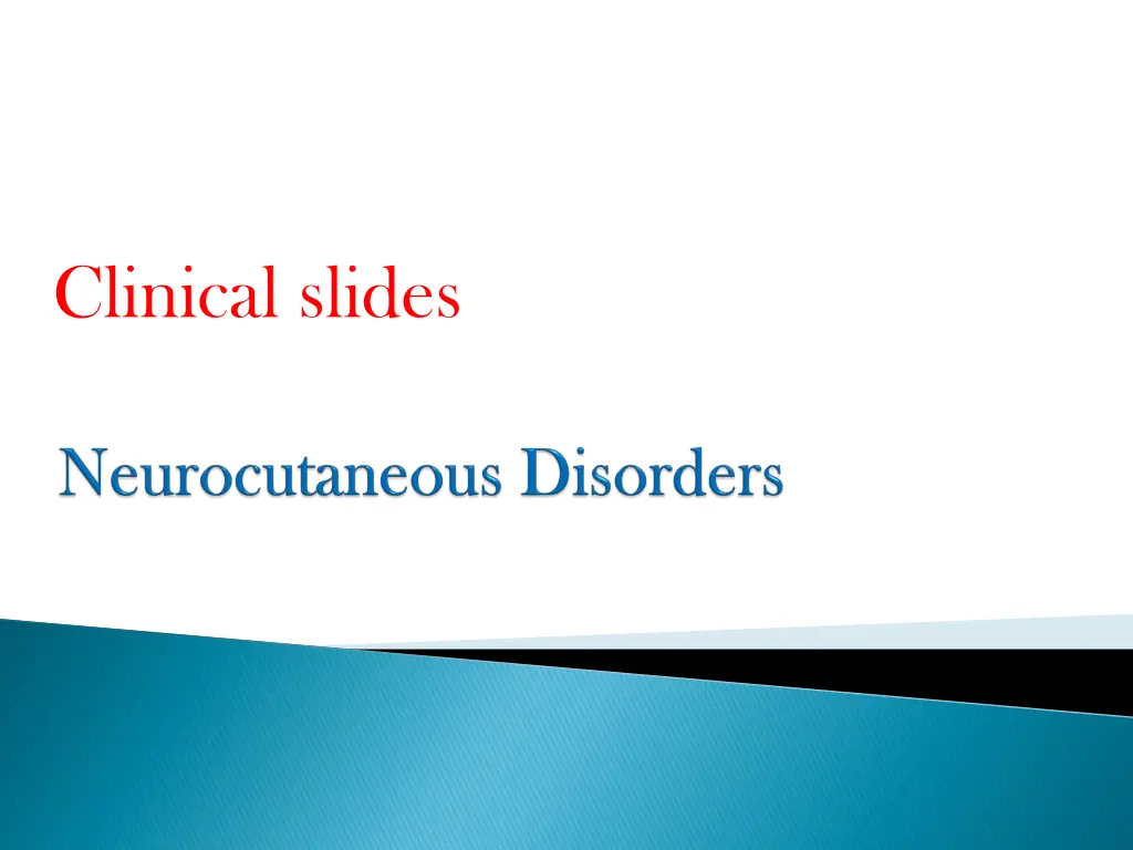 clinical slides