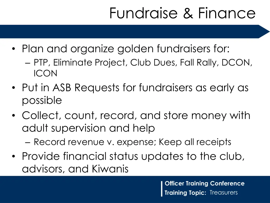 fundraise finance