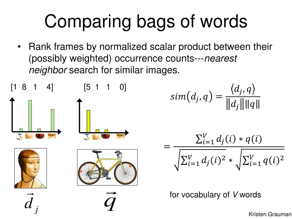 comparing bags of words