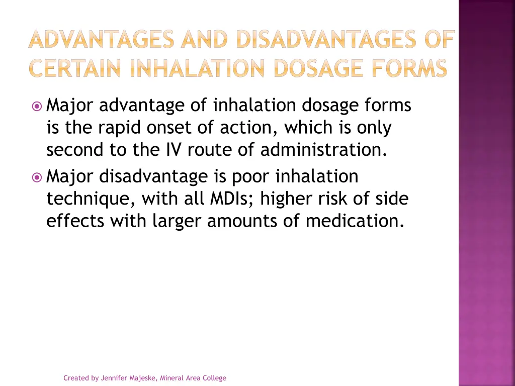 advantages and disadvantages of certain 2