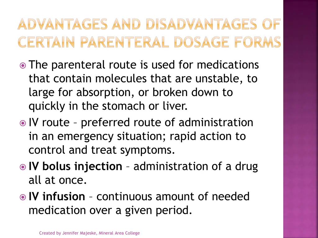 advantages and disadvantages of certain 3