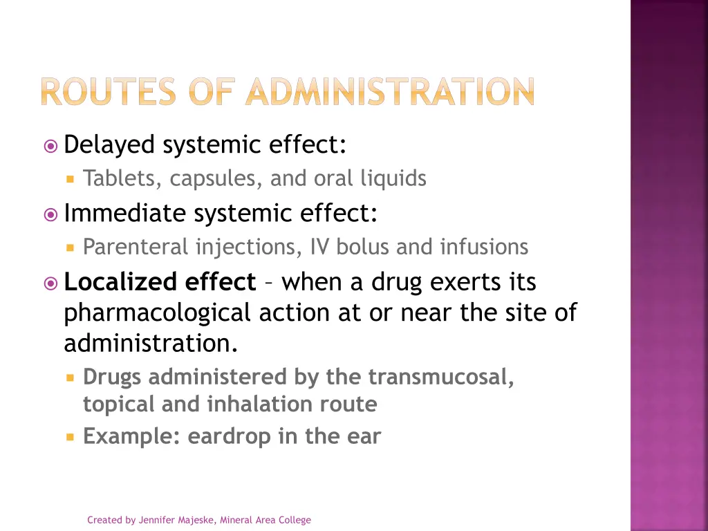 routes of administration 1